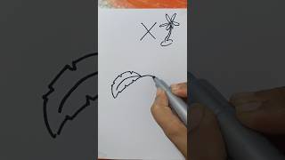 How To Draw Palm Tree Step by Step shorts shortsfeed [upl. by Hilbert]