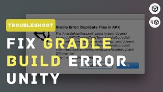 Fix Gradle Build Error Unity Version 2022 And 2021 [upl. by Elvis277]