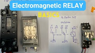 Relay Basics  Electromagnetic relay tutorials MrElectricdiy [upl. by Neersin356]