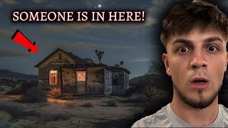 Our TERRIFYING Experience While Filming  We Were FOLLOWED IN CREEPY BUILDING in Desert [upl. by Ansel707]