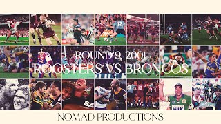 NRL Round 9 2001  Sydney Roosters vs Brisbane Broncos [upl. by Aleunamme928]