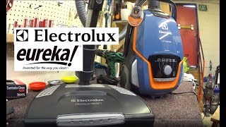 Electrolux UltraOne Deluxe Canister Vacuum review quotEurekaLuxquot [upl. by Standley]