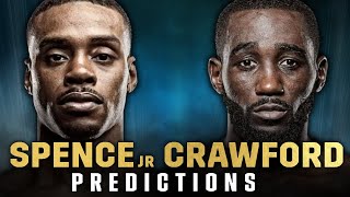 ERROL SPENCE JR VS TERENCE CRAWFORD PREDICTIONS Porter  Bradley  Khan  Bellew amp More [upl. by Mochun]