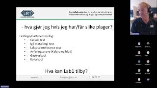 Webinar IBS – Irritabel Tarm Syndrom [upl. by Saint]