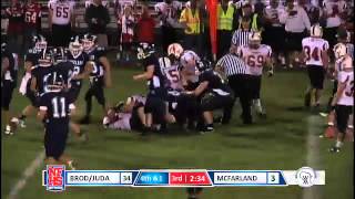 Brodhead 60yd Rush TD by 30 Jake Pickel [upl. by Pressey]