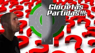 COMO hacer una GLORIETA PARTIDA COMO HACER UNA ROTONDA PARTIDAGLORIETAS PARTIDAS [upl. by Eldwen]