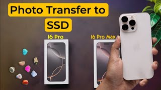 How To Connect External Hard Disk  SSD To iPhone 16 Pro External SSD  iPhone 16 Pro Max [upl. by Mateya117]