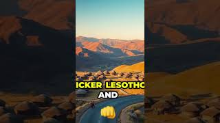 The 2 in 1 Country  Lesotho facts africa history [upl. by Annadiana]