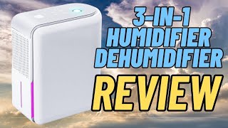 3in1 Humidifier Dehumidifier Combo Versatile Moisture Control for Your Space [upl. by Azilef]