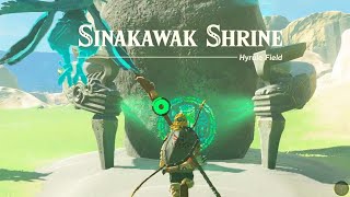 How to Complete Sinakawak Shrine in Zelda Tears of The Kingdom Sinakawak Shrine Walkthrough [upl. by Santoro]