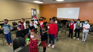 Fallbrook Academy 1st Grade Hand Bells Presentation Pt 1 [upl. by Sevy]