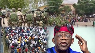 T£NSION IN ASOROCK😱Tinubu Warns Against Military Takeover Amid EndBadGovernance Protests In Nigeria [upl. by Asserat]