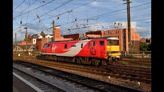 Blunt End VTEC Class 91 No91117 West Riding Limited At Newcastle HD [upl. by Arahat480]