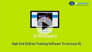 i3 Mindware Brain Training App [upl. by Nnylodnewg542]