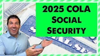 1 MINUTE AGO 2025 Social Security COLA ANNOUNCED [upl. by Didier]