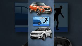 Safety Features Comparison  Hyundai Creta vs Kia Seltos [upl. by Ennovyahs946]