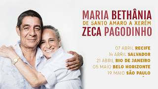 Zeca Pagodinho e Maria Bethânia  Chamada Brasil Turnê quotDe Santo Amaro a Xerémquot [upl. by Eessac]