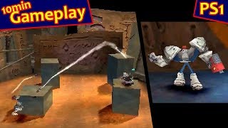 Boombots  PS1 Gameplay [upl. by Alyehs]