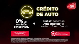 ¡Con Banorte estrena auto en este Hot Sale [upl. by Noynek505]