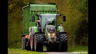 Ensilage dherbe  Fendt 724 Vario amp Krone ZX 400 GD [upl. by Mochun22]