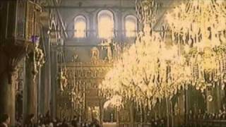 Holy Wednesday at the Ecumenical Patriarchate 2 1957 Byzantine Music [upl. by Charmaine355]