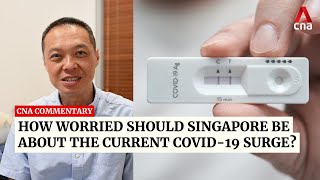 How worried should Singapore be about the current COVID19 surge  Commentary [upl. by Morey]