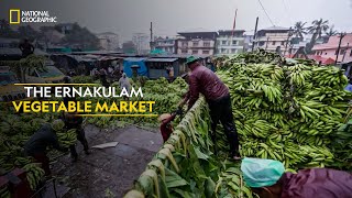 The Ernakulam Vegetable Market  Indias Mega Festivals  National Geographic [upl. by Goeger]