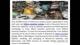 Attero Recycling Pvt Ltd What Is E Waste And Why India Must Address It [upl. by Eric189]