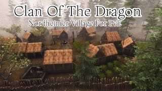 Conan Exiles Clan Of The Dragon Nordheimer Village [upl. by Wilona318]