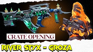 River Styx  Groza Crate Opening in BGMI • BGMI Crate Opening [upl. by Tymothy153]