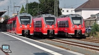 Ansbach  BR 115 mit IC  Nürnberger SBahn  ICE  BR 440  Güterzüge [upl. by Dao]