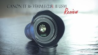 Canon EF 1635mm f28L II USM Hands On Review [upl. by Ytsrik336]