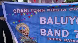 orani town fiesta 2024 baluyot band 70 orion bataan Joewilofficial [upl. by Holcman]