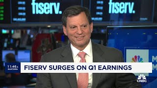 Consumers spending and showing resilience says Fiservs Frank Bisignano [upl. by Inverson]