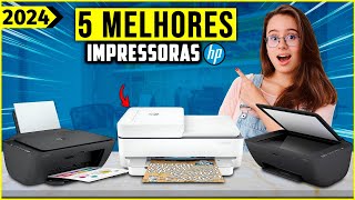 As 5 Melhores Impressora HP De 2024  Tem Boa e Barata Wifi multifuncional e Outras [upl. by Nellac]