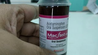 Acetaminophen oral suspension USP in hindi review [upl. by Man]