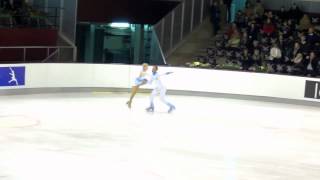 Aljona Savchenko amp Robin Szolkowy  Deutsche Meisterschaft 2014 Kurzprogramm [upl. by Elrebma]