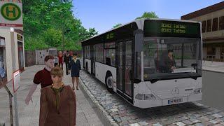 OMSI 2 Tettau Linie 8342 Kronach Bahnhof Terminus  Tettau Festhalle Mercedes Benz Citaro ZF [upl. by Nauqaj]