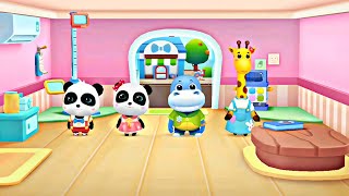 Baby Panda School Bus Fun Adventures for Kids 🚍🐼 [upl. by Elbag]