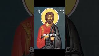 September 21 Byzantine Saint of Day Holy Apostle Quadratus saintoftheday catholic orthodox [upl. by Irved]