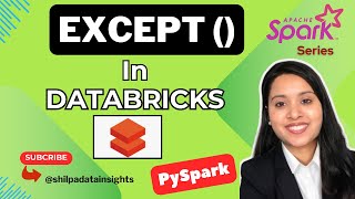 Databricks  Pyspark Spark SQL Except Columns in Select Clause [upl. by Tisbee]