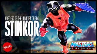 Mattel Masters of the Universe Origins Stinkor Figure Review [upl. by Cartie981]