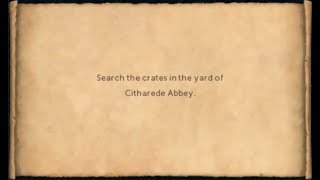 Search the crates in the yard of Citharede Abbey [upl. by Yerocal]