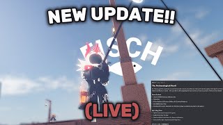 PLAYING THE NEW ROBLOX FISCH UPDATE LIVE [upl. by Eirelav]