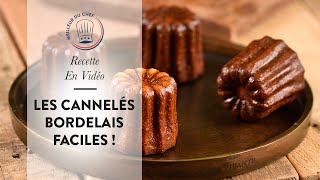 Recette en vidéo  les Cannelés Bordelais FACILES de Chef Philippe [upl. by Acirre]