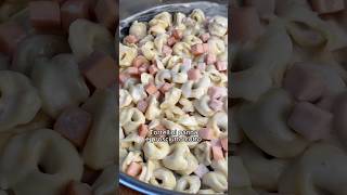 TORTELLINI PANNA E PROSCIUTTO COTTO  LA RICETTA DEI RICORDI 😍 tortellini pasta cucinare carne [upl. by Theda]