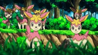 Deerling and Sawsbuck Pokemon all Attacks [upl. by Silbahc]