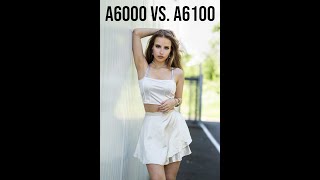 SONY a6000 vs SONY a6100  Whats the difference in Portrait Photography 2022 [upl. by Teresina450]