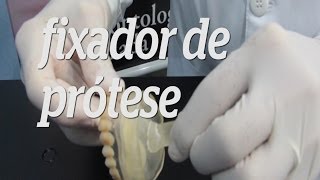 Saúde da boca fixador de prótese [upl. by Nawyt]