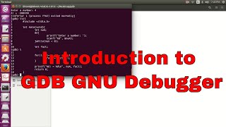 An Introduction to GDB GNU Debugger [upl. by Grey]